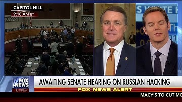 Senator David Perdue Discusses Foreign Cyber Threats On Fox News Channel