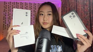 ASMR apple box tapping