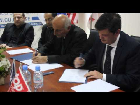 კავკასიის უნივერსიტეტს Japan Tobacco Internationalის წარმომადგენლები ეწვივნენ