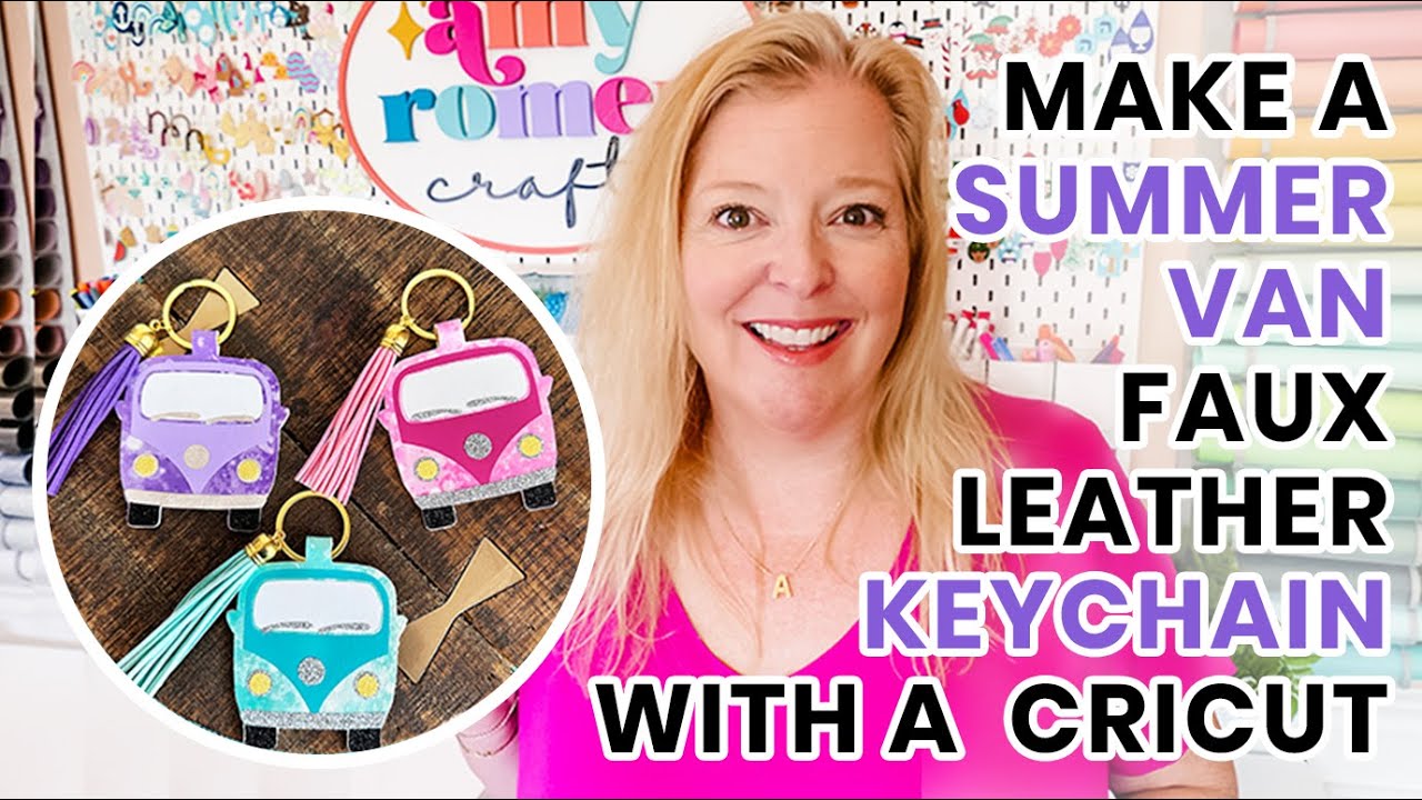 How to Use Cricut Infusible Ink Markers to Make A Keychain - Amy Romeu