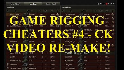 Game Rigging Cheaters #4 (denja_hero) (CK RM)
