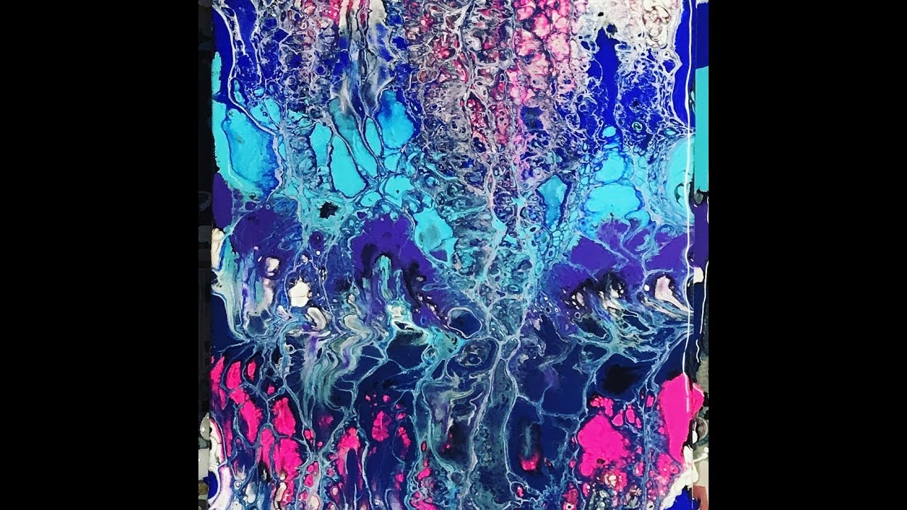 How to ABSTRACT ACRYLIC SWIPE MARVELOUS-Livingston Abstract Creations