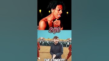 Ishowspeed Vs MrBeast (Comparison Edit #2) #shorts  #mrbeast #ishowspeed