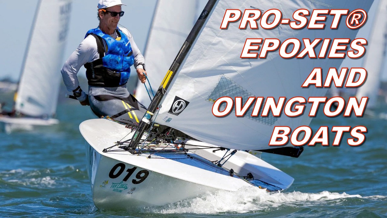 ⁣PRO-SET® Epoxies and Ovington Boats