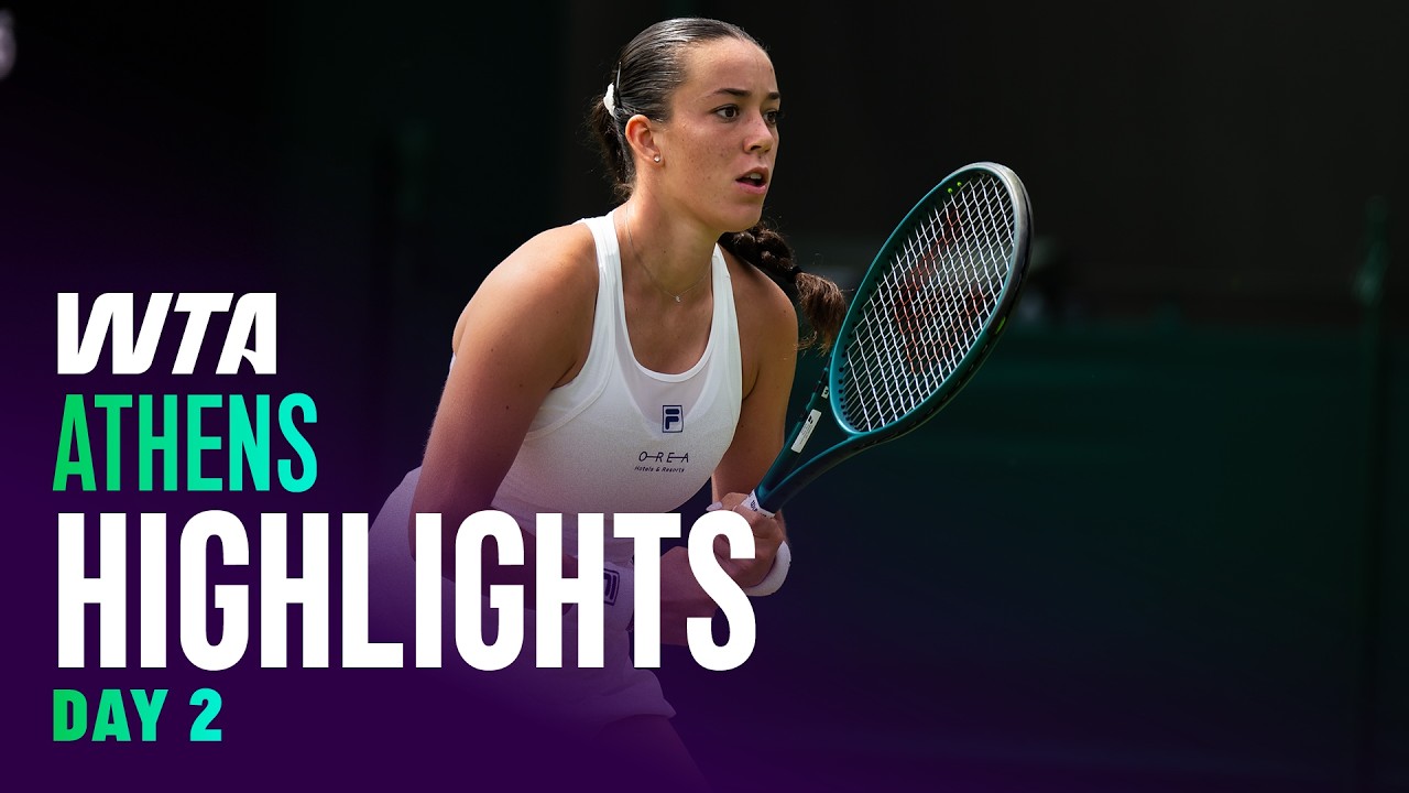 Day 2 in Athens featuring Valentova, Krejcikova, Li and more | WTA Match Highlights