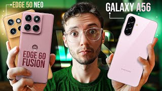 Galaxy A56 Vs Edge 50N Vs Edge 60F Qual Comprar?