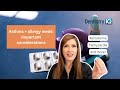 Dental considerations for patients taking allergy and asthma medications