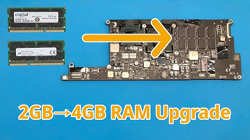 Upgrading RAM on a First Generation MacBook Air