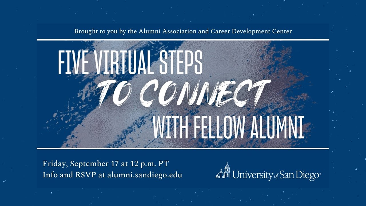 Five Virtual Steps to Connect with USD Alumni