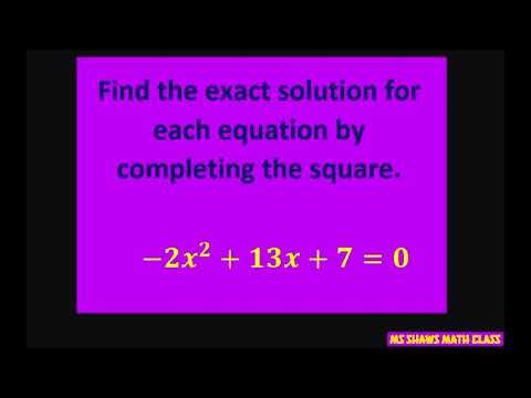 find-the-exact-solution-to-the-equation-by-completing-the-square-2x-2
