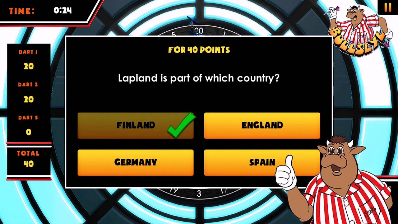 Bullseye TV Gameshow and Darts Trailer YouTube