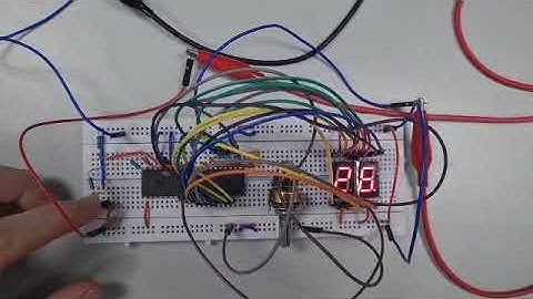 IC7107N LM35 Digital thermometer.