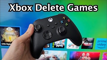 Xbox (Series X, S, One) How to Delete & Uninstall Games!
