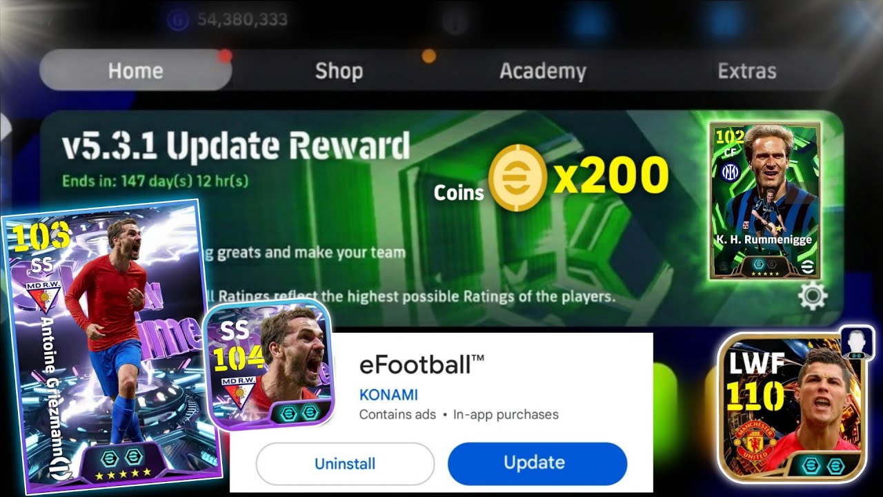 О боже 😱 Бесплатные монеты, эпические предметы и 1x ShowTime появятся в завтрашнем обновлении 5.3...