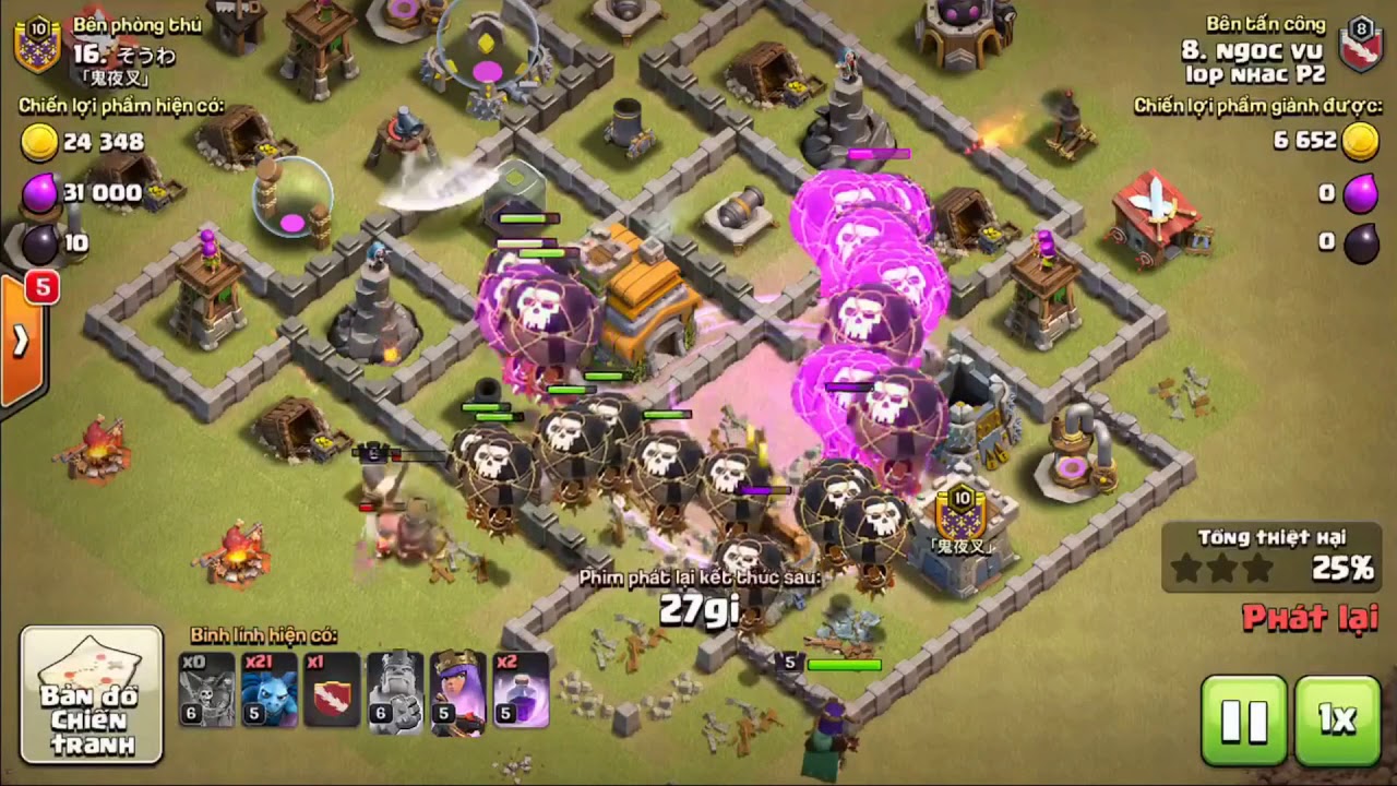 clash of clans Balloon + minion hundred battles hundred win 01 YouTube