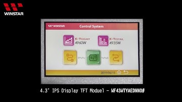 4.3" TFT LCD Display Module - WF43WTYAEDNN0