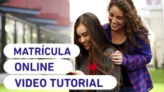 Matrícula Online En El Británico - Videotutorial