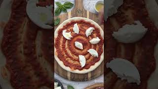 Wood-Fired Mozzarella Pizza Recipe | Authentic Homemade Pizza with Fresh Mozzarella