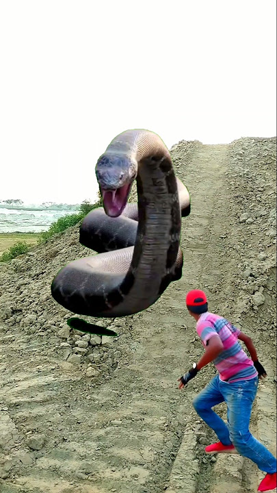 Anaconda snake in real life P74#shorts #short #snake #nagin #python #anaconda  #snakes #bigsnake