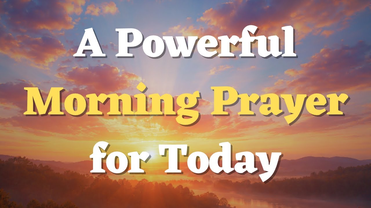 Нужна утренняя молитва перед началом дня? Доверьте свой день Богу.