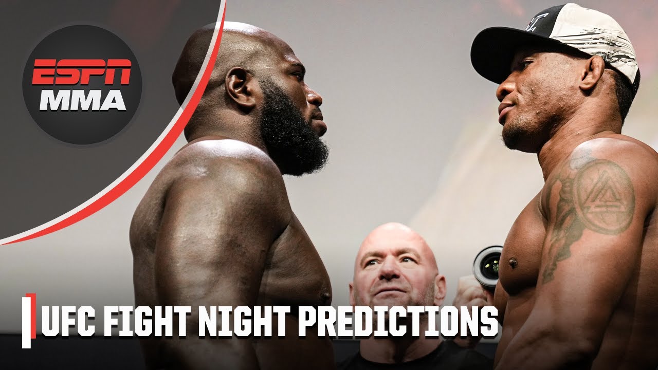 UFC Charlotte Predictions Rozenstruik vs