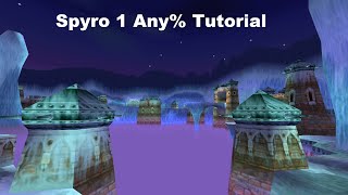 Spyro 1 Any% Speedrun Tutorial (Ice Cavern)