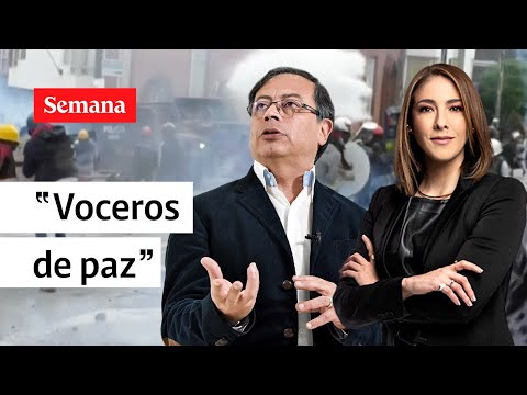 Estos son los primeros voceros de paz de la primera línea | Videos Semana