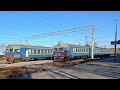 МОЛОДЕЧНО.Поездка на электропоезде ЭР9Т-705, маршрут №6121: Минск-Пассажирский - Гудогай(06.03.2022)