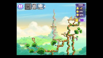 Angry Birds Stella Level 11 - 3 Stars Walkthrough