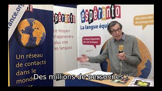 L’espéranto, une langue presque mathematique !