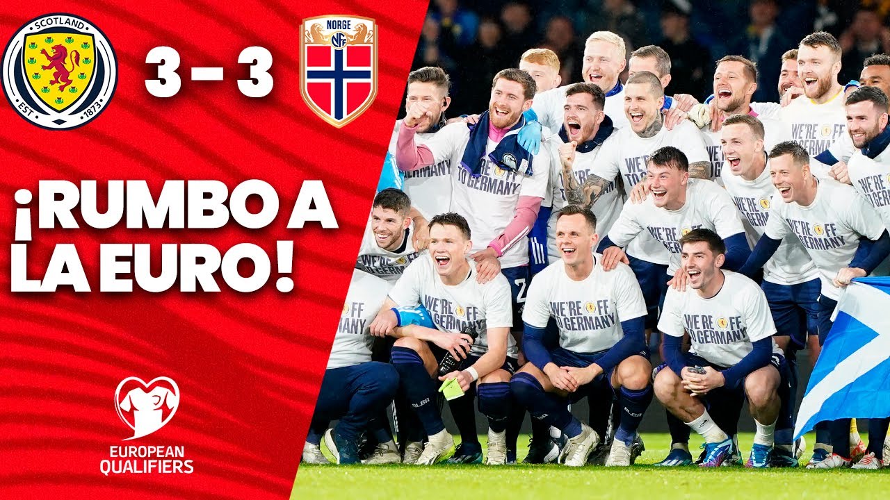 Escócia 3 x 3 Noruega  Eliminatórias da Eurocopa: melhores momentos