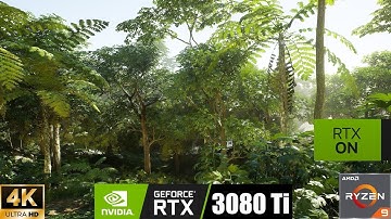 [4K] UNREAL ENGINE 5 | RAINFOREST BIOME | RTX ON + LUMEN | RTX 3080Ti | Ryzen 9 5900X