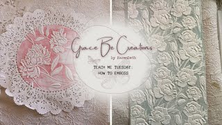 TEACH ME TUESDAY: EMBOSSING PAPER FOR YOUR JUNK JOURNALING