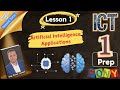 ICT Prep1 Second Term Lesson1 Artificial Intelligence Applications