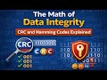 The Math of Data Integrity,CRC and Hamming Codes Explained|Computer Network|Naman Bharti Classes 