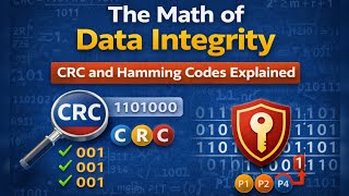 The Math of Data Integrity,CRC and Hamming Codes Explained|Computer Network|Naman Bharti Classes