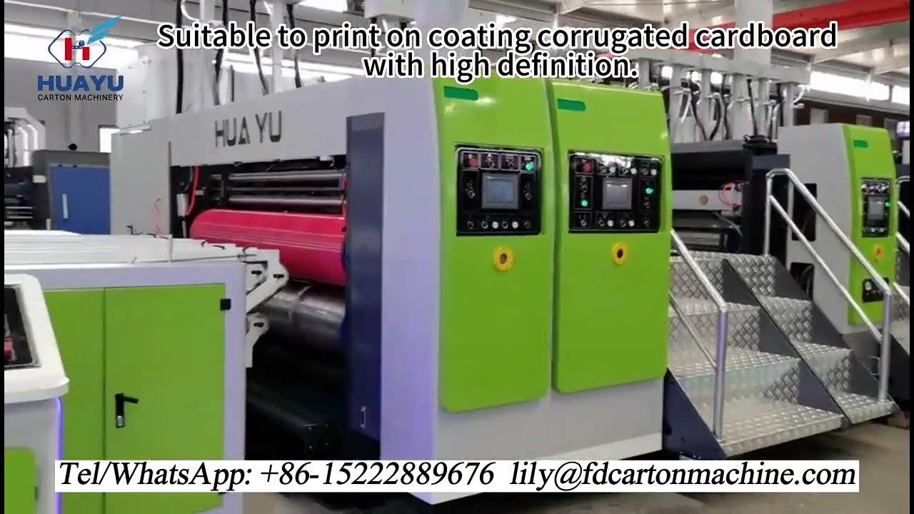 💯 HS series fully computerized “high definition” printer dryer die