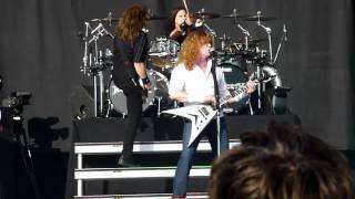 GRASPOP METAL MEETING 2012 - MEGADETH - NEVER DEAD - HD