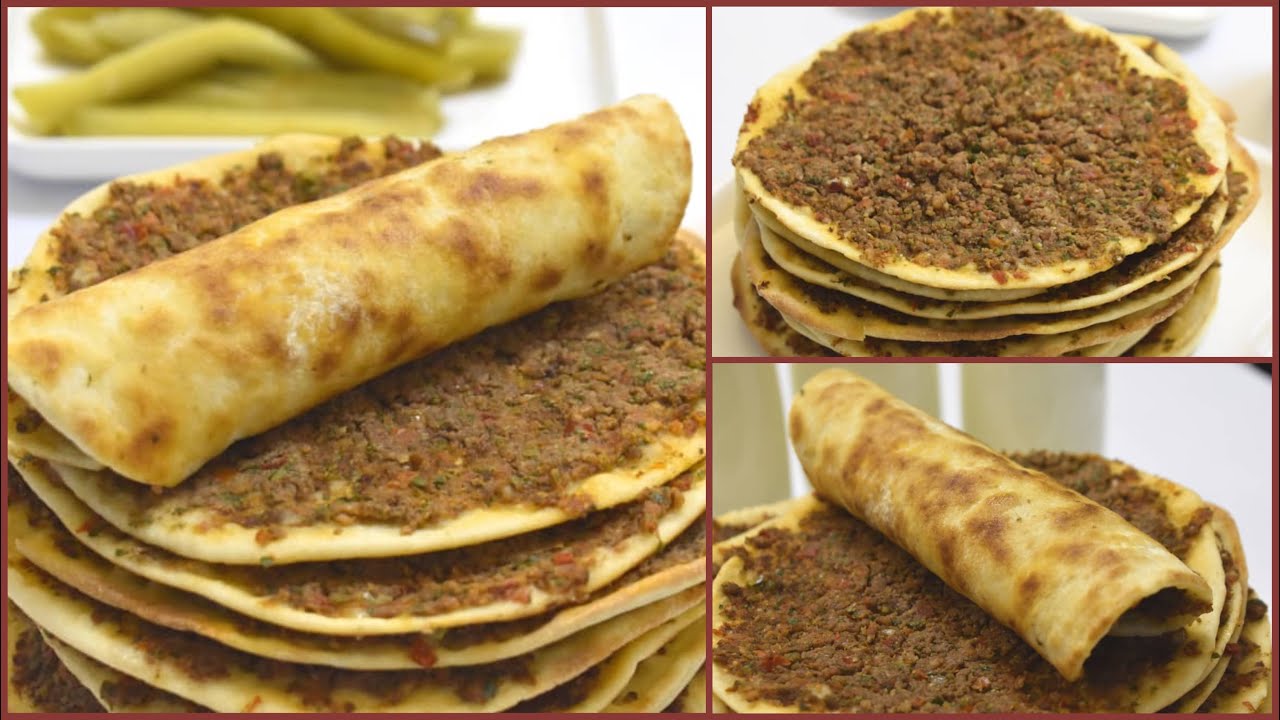 بنصف كيلو لحمة عملت كمية وفيرة من الصفيحة البيتية || اللحم بالعجين وصفات شهر رمضان