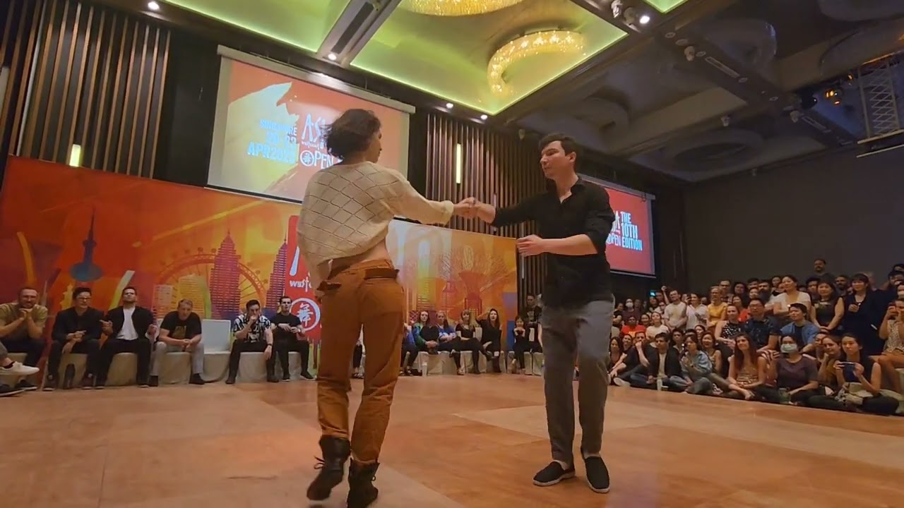 Semion Ovsiannikov & Emeline Rochefeuille - Invitational J&J Show Asia WCS Open 2023