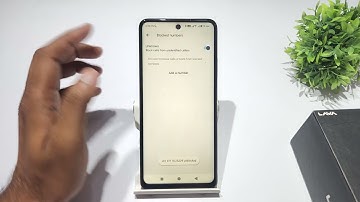 how to show block call number in lava o2 | block contacts in lava o1 | lava o2 call block kaise kare