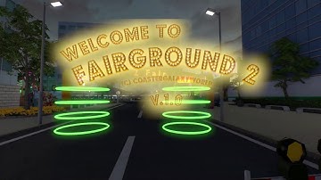 Fairground 2 🎡 Funfair Simulation Game in NoLimits 2!
