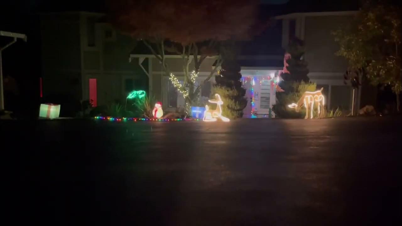 Mr. Christmas light show YouTube