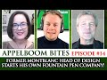Appelboom bites 14 former montblanc head of design starts his own fountain pen company