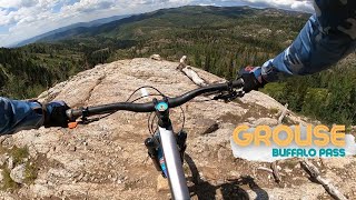 Rowdy Mountain Biking Grouse Trail - Steamboat - Buffalo Pass Colorado