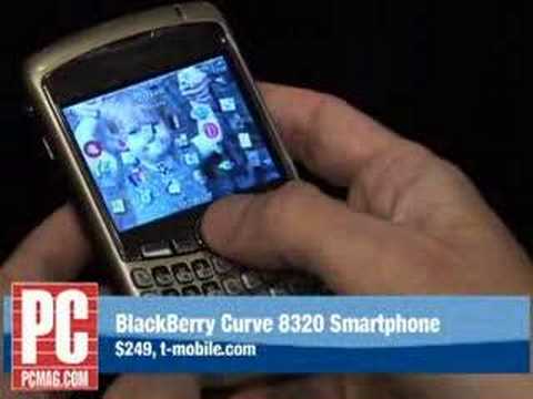 BlackBerry 8820 and Curve 8320 Overviews at DigitalLife