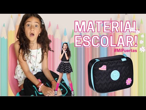 LULUCA REPOSTOU MINHA FOTO + MEU MATERIAL ESCOLAR | Mi Puertas