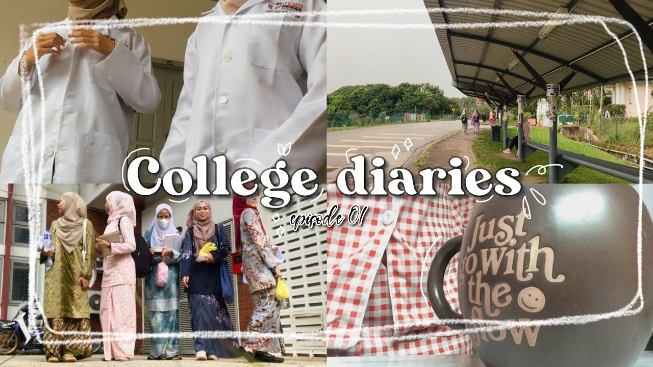 College diaries ep 1 🖇️🎀🧸 || a day in my life, UPM uni vlog, going to ...