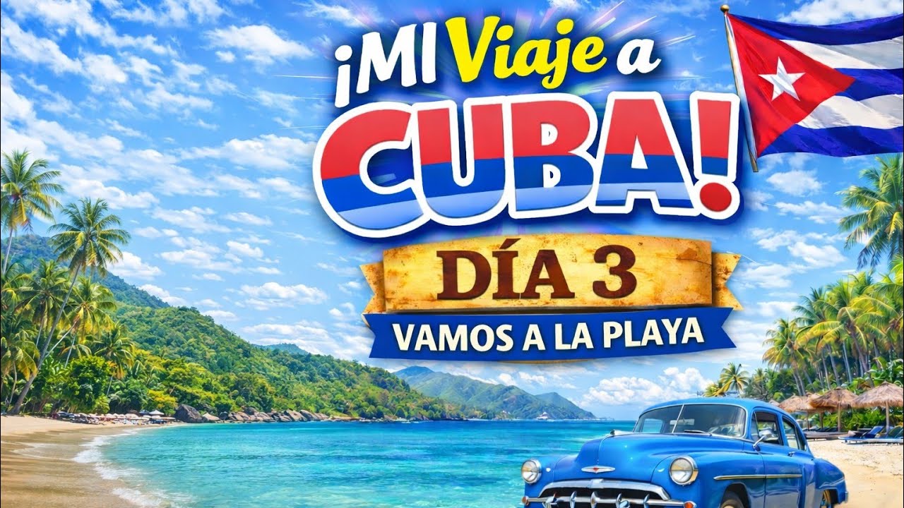 Día 3 #cuba #playascubanas #cochesantiguos #comidas acompañame 