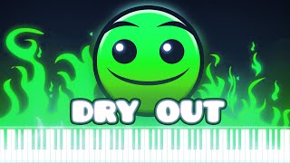 Synthesia [Piano Tutorial] DJVI - Dry Out (Geometry Dash lvl 4)